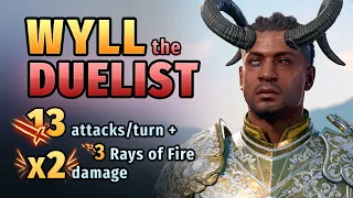 Flavorful and Powerful Duelist Build for Wyll in BG3