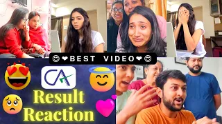 CA Result Reaction 😇🥺 Feeling after cracking CA Exam 😍 | CA Result Reaction 2022 Mix | CA Result #ca