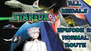 [Star Fox 64] #2 / All Medals - Normal Route