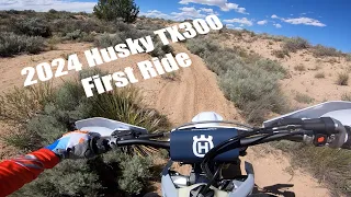 2024 Husqvarna TX 300 First Ride