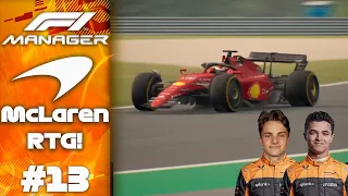 WHAT ARE FERRARI DOING!? NO FRONT WINGS? F1 Manager McLaren RTG S1 R13 Hungarian GP!