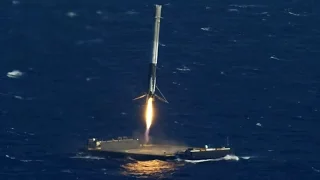 SpaceX landing compilation / best landing montage