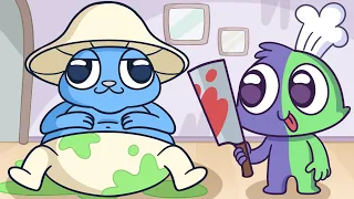 Smurf Cat But GET'S EATEN?! - We Live We Love We Lie Meme // (Garten Of BanBan 4 Animation)