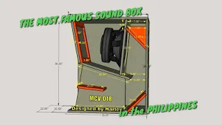 Modified Cerwin Vega (MCV-D18) Most Famous Sound Box in the Philippines specially in Ilo-ilo City.