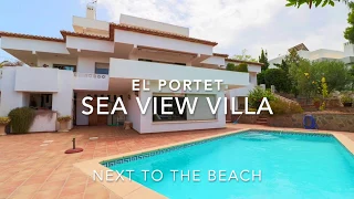 EL PORTET MORAIRA BEACH VILLA