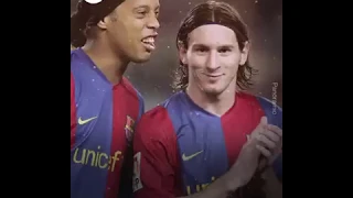 L'hommage vibrant de Lionel Messi à Ronaldinho