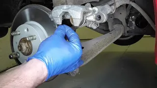 How to Replace the rear brake pads on the Mazda MX-5 1989 to 2005