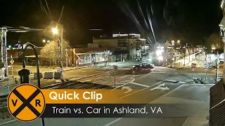Quick Clip | Train vs. Car in Ashland, Car Loses!