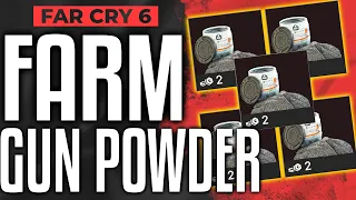 Far Cry 6 UNLIMITED GUN POWDER | How to Farm Gun Powder Guide