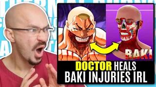 Doctor Breaks Down BAKI Injuries IRL