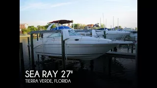 [UNAVAILABLE] Used 1996 Sea Ray 270 Sundancer in Tierra Verde, Florida