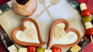 DESAYUNO PARA EL AMOR ECONOMICO /  DELICIOSO, BONITO Y FÁCIL