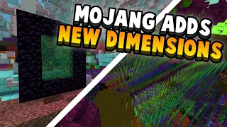 Minecraft Just Added These NEW Dimensions!!!