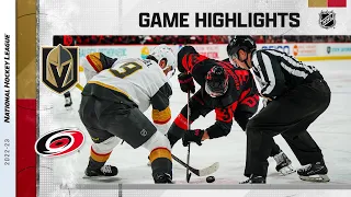 Golden Knights @ Hurricanes 3/11 | NHL Highlights 2023