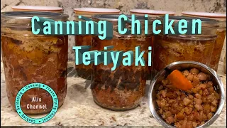 Canning Teriyaki Chicken