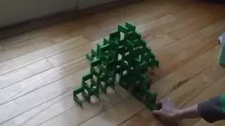 How to make a crossing (double) domino wall (please read description!)