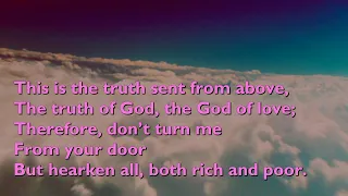 This is the Truth Sent from Above (Herefordshire Carol - 5vv) [with lyrics for congregations]