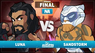 Luna vs Sandstorm - Winners Final - Autumn Championship 2023 - NA 1v1