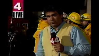 KNBC TV Channel 4 News Northridge Earthquake Coverage Los Angeles January 17, 1994