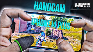 BGMI • PUBG Test | Handcam | iPhone 14 Plus