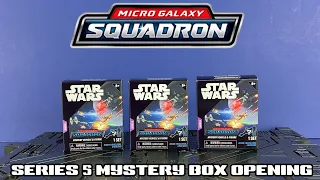 Star Wars Micro Galaxy Squadron Series 5 Mystery Box Opening