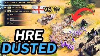 And this is how I won against HRE in AOE4 as English | No Commentary