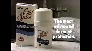 Old Spice Deodorant Commercial 1988