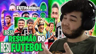 REACT | VINI JR. DÁ SHOW NO VALENCIA e CAMPEÕES ESTADUAIS 2024 | FutParódias [React do Silva]