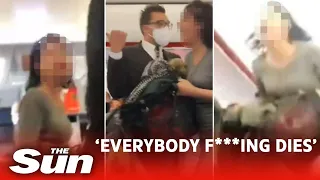 Woman 'refusing to wear a mask' & coughing on passengers kicked off EasyJet flight