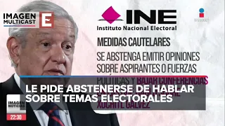 INE ordena a López Obrador dejar de atacar a Xóchitl Gálvez