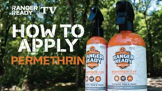 How to Apply Permethrin Spray to Clothes | Ranger Ready Repellents