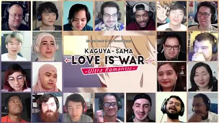 Kaguya-sama Love is War Season 3 Episode 4 Reaction Mashup || Full Episode Reaction Mashup