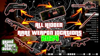 GTA 5 - All New Hidden Rare Weapon Locations (Story Mode)
