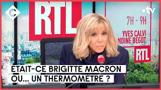 Brigitte Macron confondue avec un thermomètre ?! - L’ABC - C à Vous - 25/01/2023