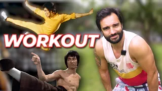 The Bruce Lee Kicks Workout! (Warm-up included)