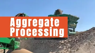 Aggregate Processing with McCloskey - Crush, Screen, Stack - Maverick Environmental Equipment LLC