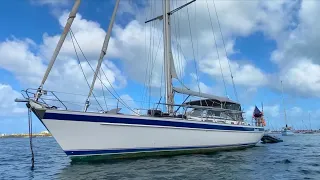 Gorgeous 2008 Hallberg-Rassy 62 complete walkthrough.