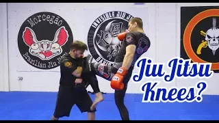 Using Knee Strikes to Set Up the Clinch.