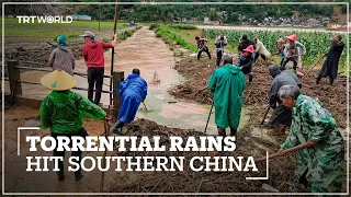 15 dead, 3 missing in Southern China after torrential rains