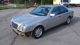 1/Ремонт после аварии Mercedes W210 Repair after a car accident