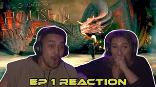 HOUSE OF THE DRAGON 1x1 REACTION - THE HEIRS OF THE DRAGON - GAME OF THRONES PREQUEL SERIES