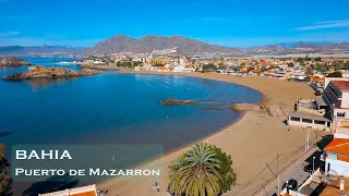 PLAYA DE BAHIA - PUERTO DE MAZARRON - Murcia - dron 4k