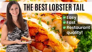 How To Cook LOBSTER TAIL Perfectly (Restaurant Quality In 20 Minutes!)