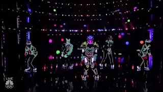 Light Balance: This Light-Dance Group Hit It OUT OF THE PARK!! America's Got Talent 2017