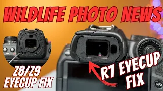 Wildlife Photo News - New Nikon Firmware | Canon R7 Eyecup Repair + Nikon Z8 & Z9 Eyecup Repair