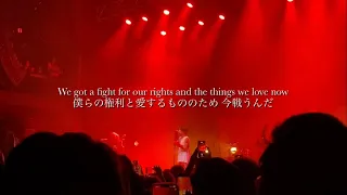 【和訳】Renegades - ONE OK ROCK (Luxury Disease NA Tour in Silver Spring)