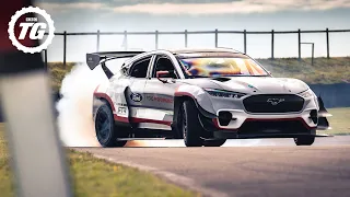 Drifting the all-electric 1,400bhp Ford Mach-E | Top Gear