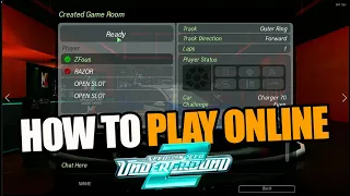 How to play NFSU2 Remaster Mods Zone online by Radmin VPN