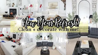 🎊  LAST CLEAN + DECORATE  WITH ME 2022 // RESET THE HOUSE FOR NEW YEARS EVE // HAPPY NEW  YEAR!! 🎊