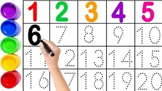 Learn to Counting 1 to 100 | 123 numbers| one two three, 1 से 100 तक गिनती, 1 to 100 Counting abcde